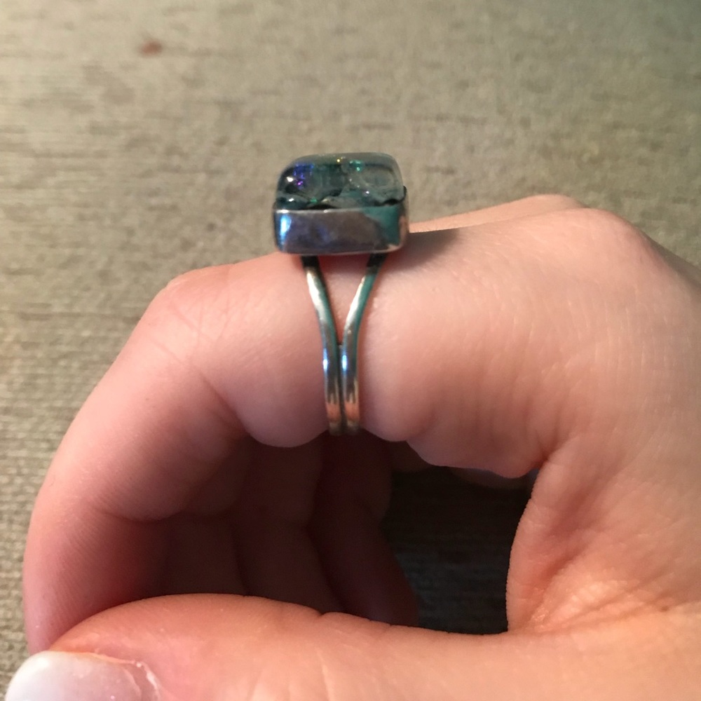 Multicolor Glass Ring - Picture 5 of 5